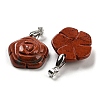 Natural Red Jasper Carved Pendants G-I319-02P-A05-2