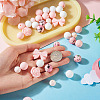 34Pcs 6 Style Silicone Beads SIL-TA0003-52-6