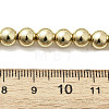 Electroplated Synthetic Magnetic Hematite Beads Strands X-G-L613-F01-01A-4
