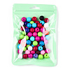 Macaron Color Plastic Yin-yang Resealable Bags OPP-N001-01B-10-3