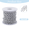 5M Aluminium Twisted Curb Chains CHA-BM0001-01S-2