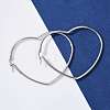 Tarnish Resistant 201 Stainless Steel Hoop Earrings EJEW-A052-09C-5