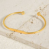 304 Stainless Steel Cuff Bangles IL3957-2-2