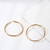 201 Stainless Steel Big Hoop Earrings EJEW-F205-14G-B-1