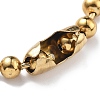 304 Stainless Steel Ball Chain Necklaces CHS-F009-01H-45cm-G-3