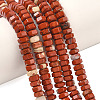 Natural Red Jasper Beads Strands G-L654-I02-01-1