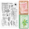 Custom PVC Plastic Clear Stamps DIY-WH0448-0615-1