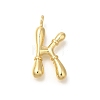 Rack Plating Brass Pendants KK-I722-08G-K-1