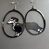 Acrylic Dangle Earrings FS-WG2019C-05-1