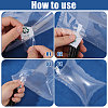 100Pcs Inflatable PE with PA Plastic Bags ABAG-CO0001-04B-4