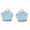 Alloy Enamel Pendants X-ENAM-T016-22LG-E-RS-2