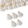 24Pcs ABS Plastic Imitation Pearl Pendants KK-FS0001-77-1