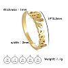 Word Blessed Stainless Steel Finger Rings for Women WG5CA7C-05-4