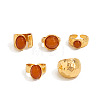Alloy & Iron & Acrylic Cuff Rings Set FS-WGAB571-03-2
