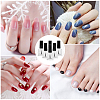 Transparent Glass & Plastic Nail Polish Empty Bottle AJEW-XCP0003-42-4