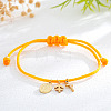 Brass Constellation Cross Charm Bracelets IC8656-11-1