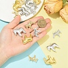 4Pcs 4 Styles Alloy Pendants FIND-YW0011-61-5