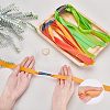 16Pcs 2 Colors Elastic Latex Slingshot Flat Rubber Bands FIND-FH0002-69-3