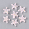 Frosted Glass Beads FGLA-T005-01J-1