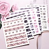 Nail Art Stickers Decals MRMJ-R088-47-M-2