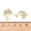 Alloy & Crystal Rhinestone Pendants PALLOY-T095-11KCG-3