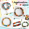 180Pcs 12 Colors Handmade Porcelain Beads PORC-SC0001-21B-6