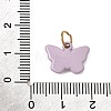 Printed 304 Stainless Steel Charms SA-CBA59B8-02H-G-4