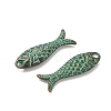 Tibetan Style Alloy Pendants AL-CBA8ABC-03-2