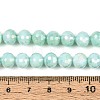 Anti-Tarnish Electroplate Glass Beads Strands GLAA-N056-8mm-02-4