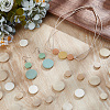 180Pcs 3 Styles Wooden Beads WOOD-SP0002-04-4