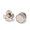 Magnetic Alloy Secure Locking Pin Backs AL-B004-03P-D-4