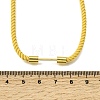 3MM Round Nylon Milan Cord Necklaces Making NJEW-H091-01G-31-2