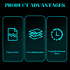 10M Luminous PET Adhesive Tape for Stage AJEW-SP0002-35B-01-6
