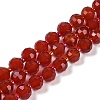 Natural Carnelian(Dyed & Heated) Beads Strands G-H057-A14-01-1