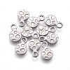 304 Stainless Steel Charms STAS-E455-01P-6mm-2