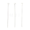 Brass Flat Head Pins KK-N254-47A-S-1