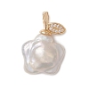 Natural Keshi Pearl Pendants PALLOY-JF05080-3