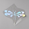 Dragonfly Reflective PET Plastic Car Decals DIY-WH0030-38B-2