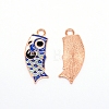 Aolly Enamel Pendants ENAM-WH0047-52G-D-1