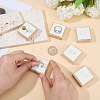 6Pcs Bamboo Single Ring Display Stands with PU Leather/Velvet Mat RDIS-CL0001-01A-3