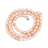 Natural Nucleated Pearl Beads Strands PEAR-N012-02Q-02-3