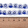 Glass Enamel Beads Strands GLAA-Q112-01A-02-4