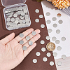 Unicraftale 120Pcs 304 Stainless Steel Stamping Blank Tag Cabochons STAS-UN0055-71A-4