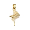 Brass Pendants KK-CBAA632-01G-1