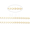 Brass Heart Link Chains CHC-M025-48G-2