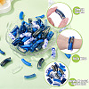 80Pcs 8 Styles Mixed Styles Acrylic Beads Sets MACR-TA0002-99A-5