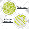 Waterproof PET Plastic Reflective Stickers DIY-WH0580-67B-3