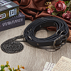 Medieval PU Leather Waist Belts with Alloy Chains Tassel AJEW-WH0709-227B-3