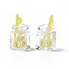Imitation Drink Resin Pendants LS-CRES-S359-32P-4