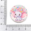 Printed Silicone Beads SL-CBADDB1-08E-3